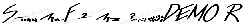 SaltyFeathersDEMO Re字体转换